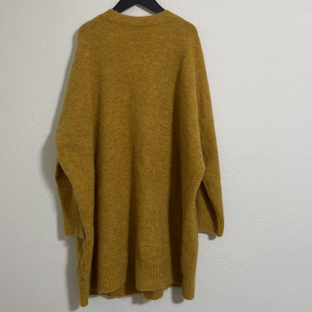 NWT EILEEN FISHER Mohair Plush Melange V-Neck Cardigan - Picture 10 of 11
